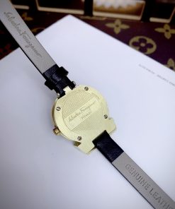 Đồng hồ Slvatore Ferragamo Gancino nữ dây da Super Fake 26mm