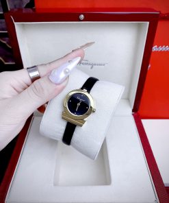 Đồng hồ Slvatore Ferragamo Gancino nữ dây da Super Fake 26mm