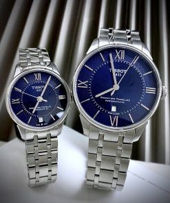 Đồng hồ Tissot Cặp nam nữ Tissot dây kim loại Like Auth 33-42mm