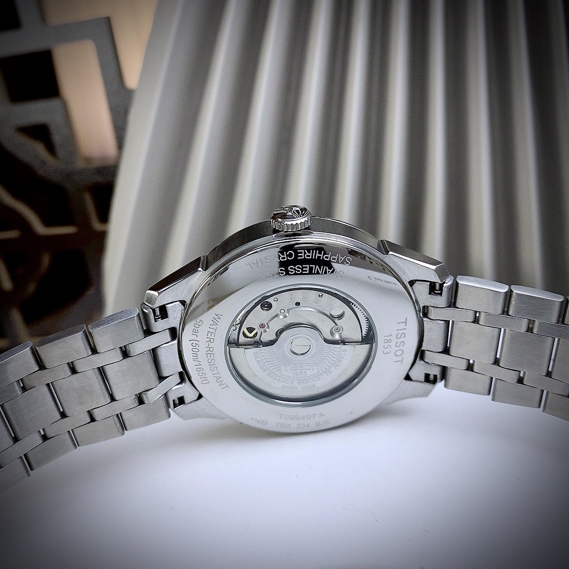 Đồng hồ Tissot Cặp nam nữ Tissot dây kim loại Like Auth 33-42mm (7) Đồng hồ Tissot Cặp nam nữ Tissot dây kim loại Like Auth 33-42mm