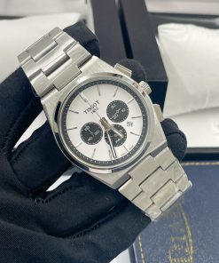 Đồng hồ Tissot Prx nam T137.427.11.011.00 mặt trắng Super Fake 40mm