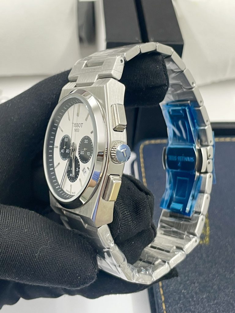 Đồng hồ Tissot Prx nam T137.427.11.011.00 mặt trắng Super Fake 40mm