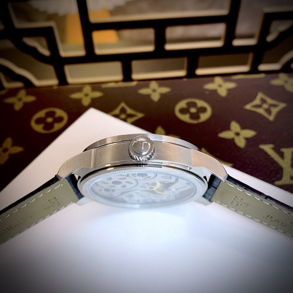 Đồng hồ Tissot T070.045.16.411.00 nam dây da Super Fake 1:1 43mm