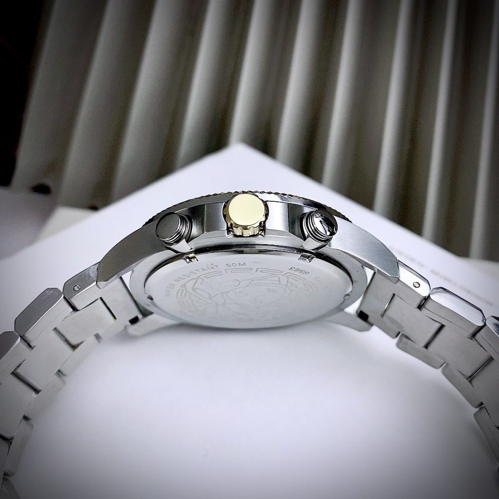 Đồng hồ Versace ChronoGarapgh nam dây kim loại Like auth 45mm