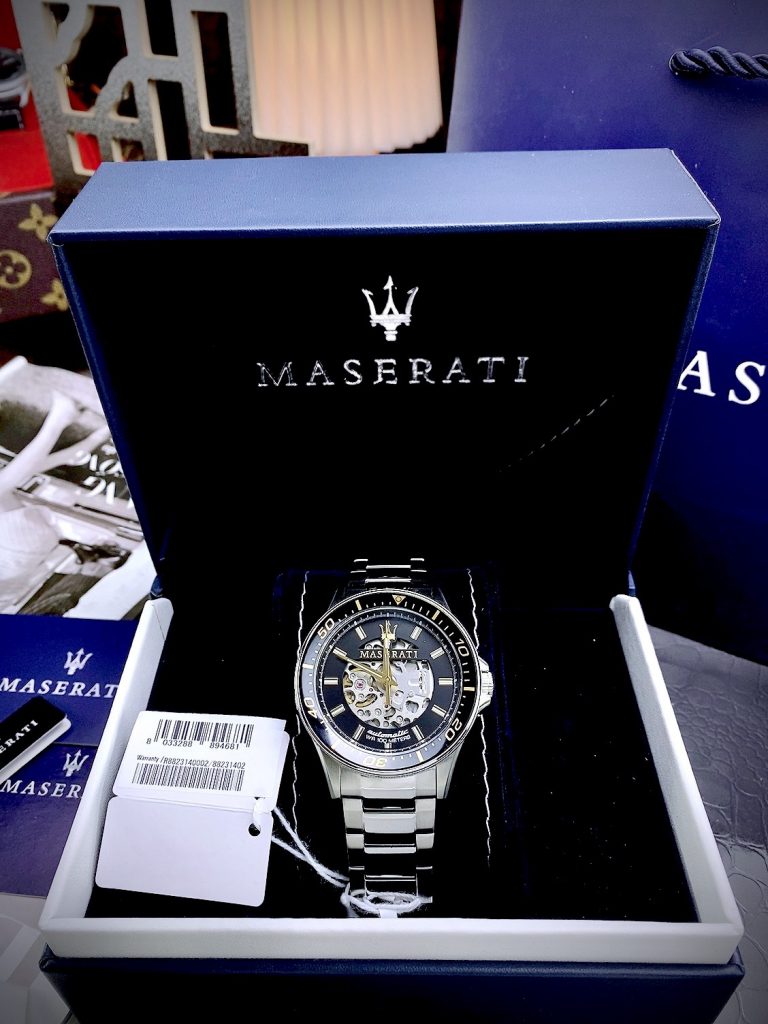 Đồng hồ nam Maserati SFida R88231400072 máy cơ Automatic 42mm