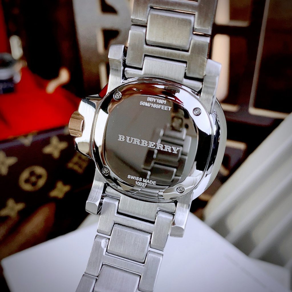 Đồng hồ nữ Burberry The Britain đính đá Like auth 34mm