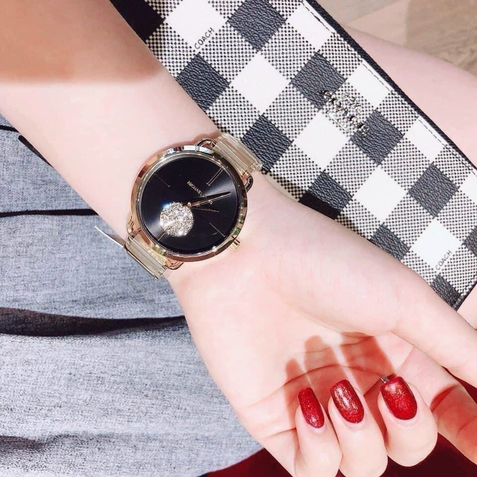 Đồng hồ nữ Michael Kors màu Vàng Gold Mk3679 Like auth 36mm