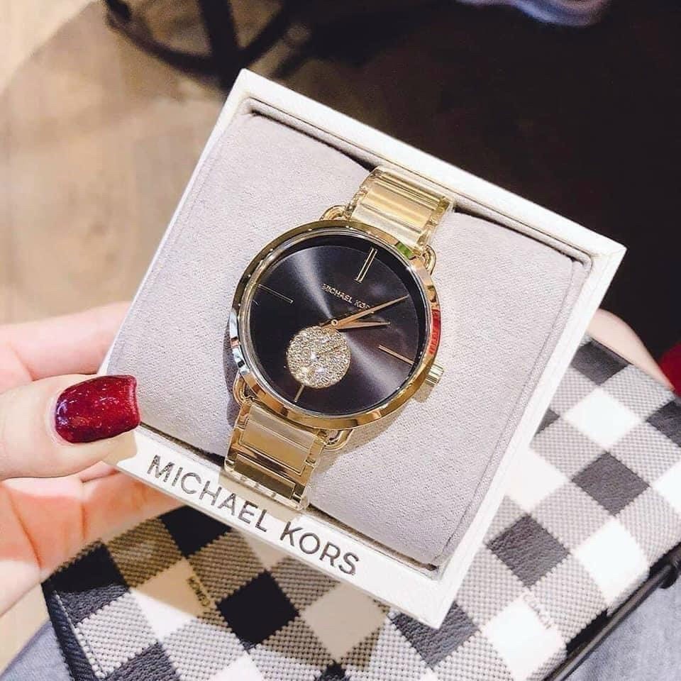 Đồng hồ nữ Michael Kors màu Vàng Gold Mk3679 Like auth 36mm