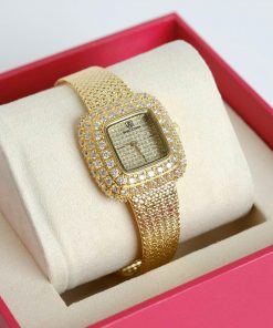 Đồng hồ nữ Royal Crown 6140 màu Vàng Gold Like auth 30mm