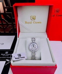 Đồng hồ nữ Royal Crown đính đá Like auth 33mm
