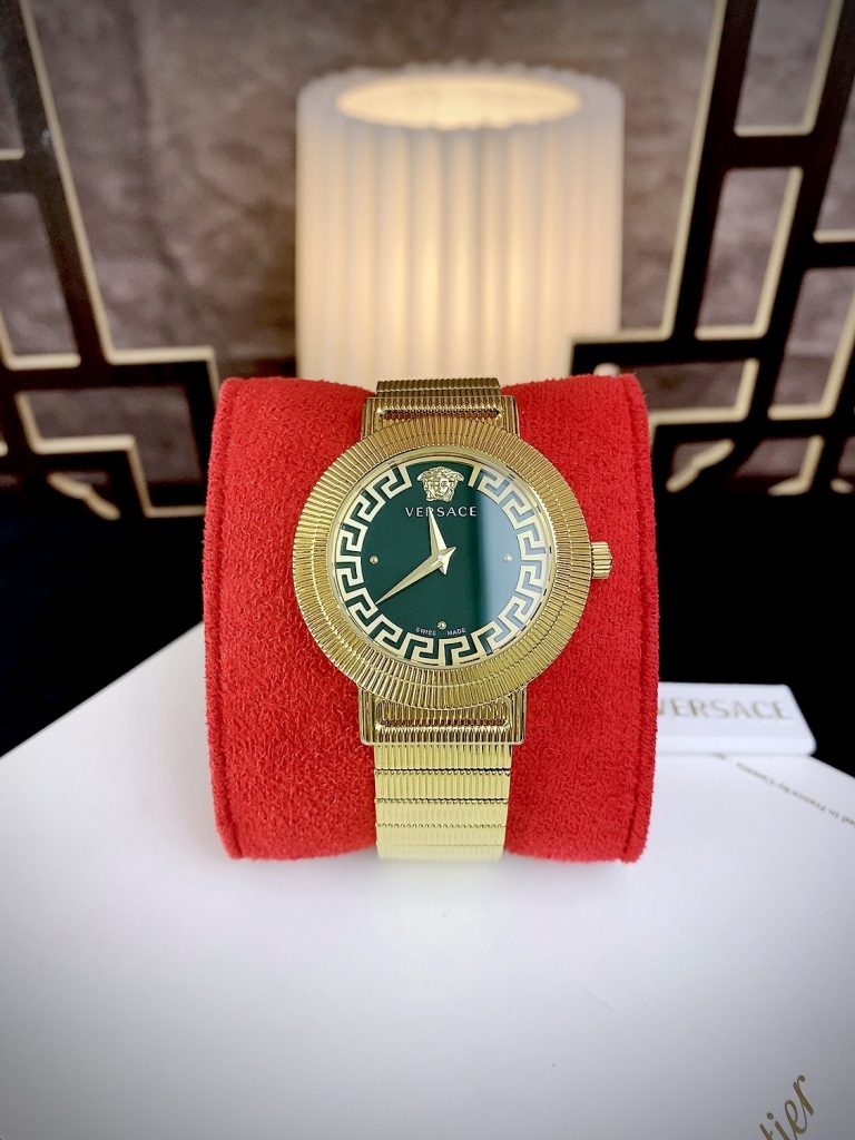 Đồng hồ nữ Versace Greca Chic màu Vàng Gold Like auth 36mm