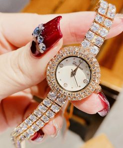 Đồng hồ nữ mặt nhỏ Davena Austria 60858 chính hãng đính đá 28mm