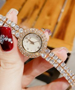 Đồng hồ nữ mặt nhỏ Davena Austria 60858 chính hãng đính đá 28mm