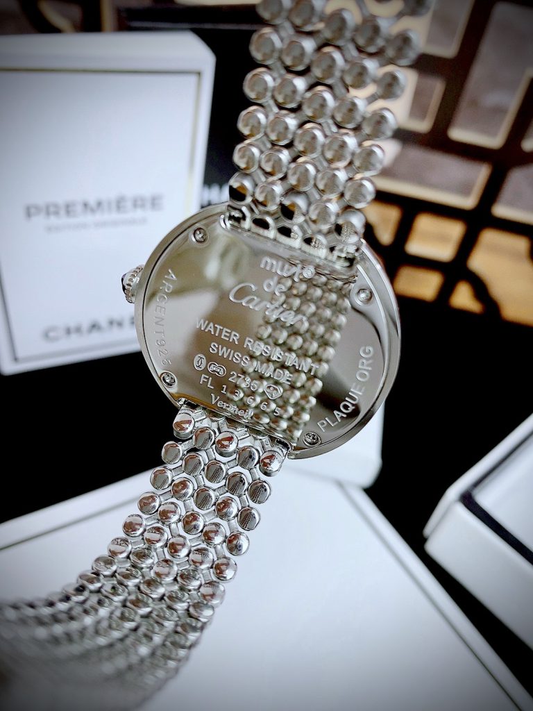 Đồng hồ Cartier Trinity nữ dây kim loại Fake cao cấp 35mm