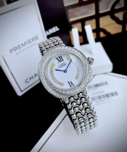Đồng hồ Cartier Trinity nữ dây kim loại Fake cao cấp 35mm