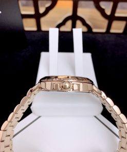 Đồng hồ Coach Tatum nữ mặt tròn đính đá Like Auth 34mm