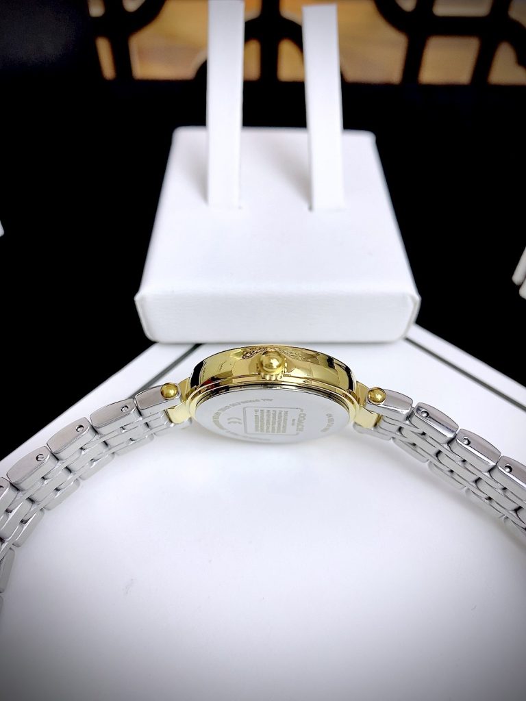 Đồng hồ Coach Two-Toned nữ dây kim loại sang chảnh Like auth 26mm