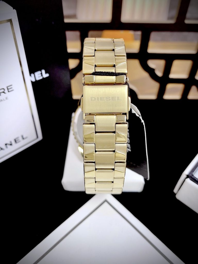 Đồng hồ Diesel Nuki nam màu vàng Gold DZ5474 Like Auth 38mm