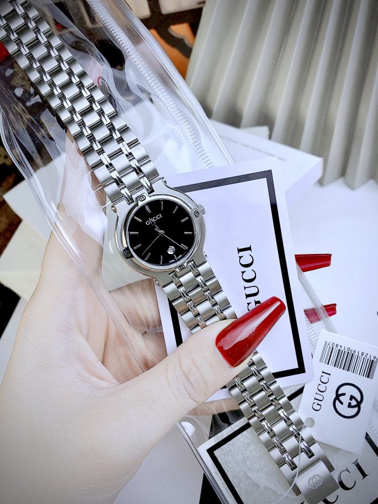 Đồng hồ Gucci Lady nữ máy Quartz Nhật Like auth 30mm