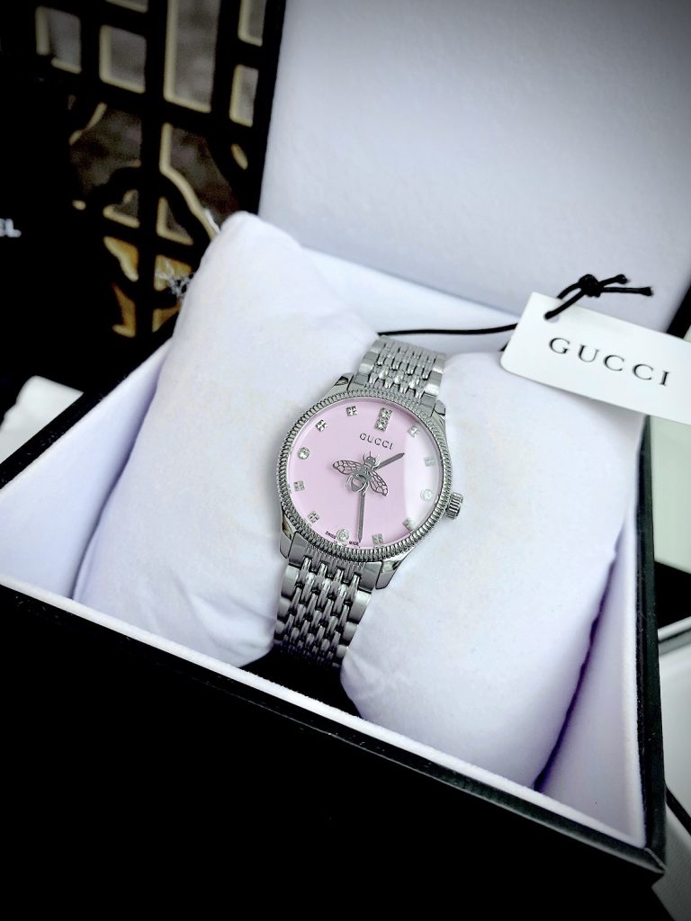 Đồng hồ Gucci Pearl G-Timeless Ya1265020 nữ 4 màu mặt Like Auth 29mm