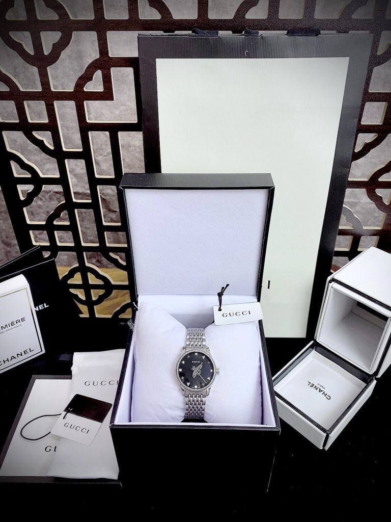 Đồng hồ Gucci Pearl G-Timeless Ya1265020 nữ 4 màu mặt Like Auth 29mm