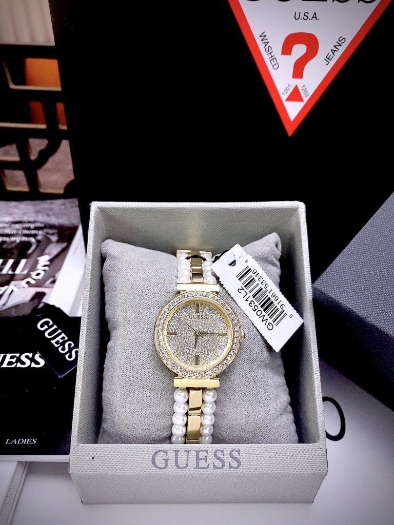 Đồng hồ Guess Gala nữ màu Vàng Gold Like auth 30mm