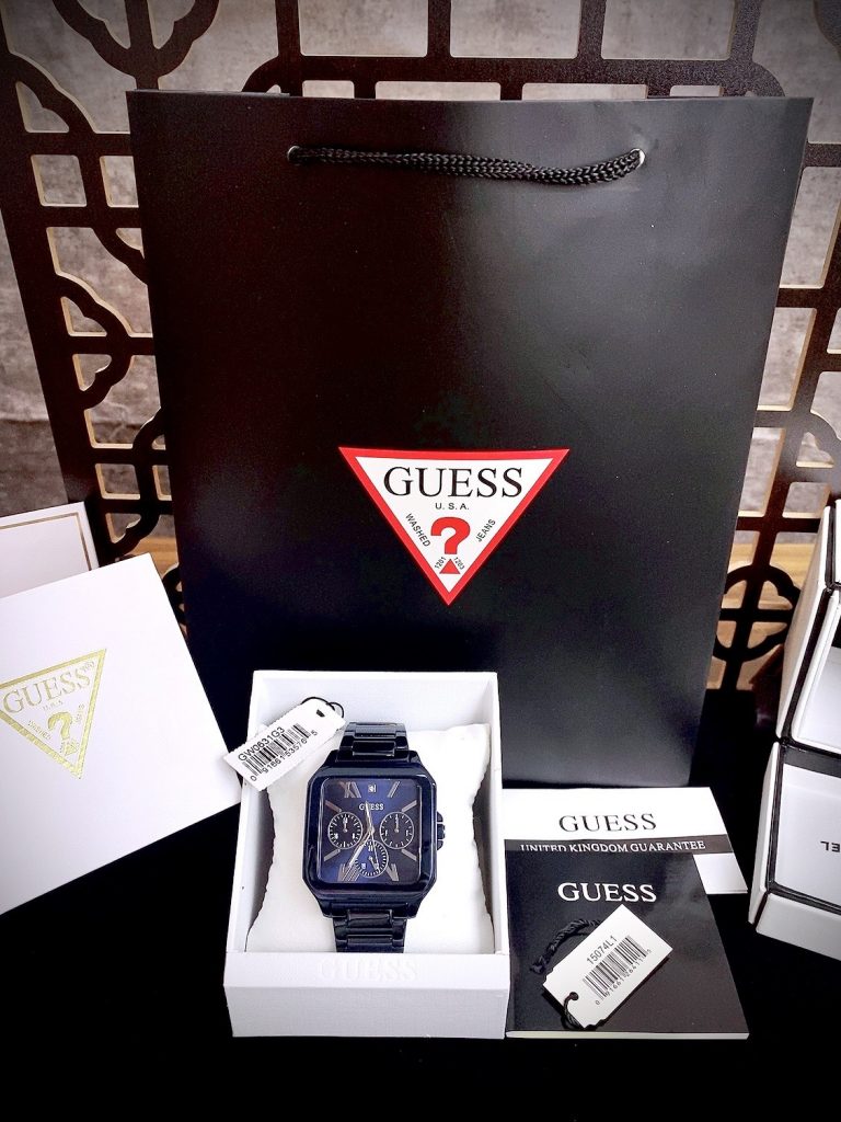 Đồng hồ Guess nam Integrity GW0631G3 màu xanh Blue Like auth 42mm