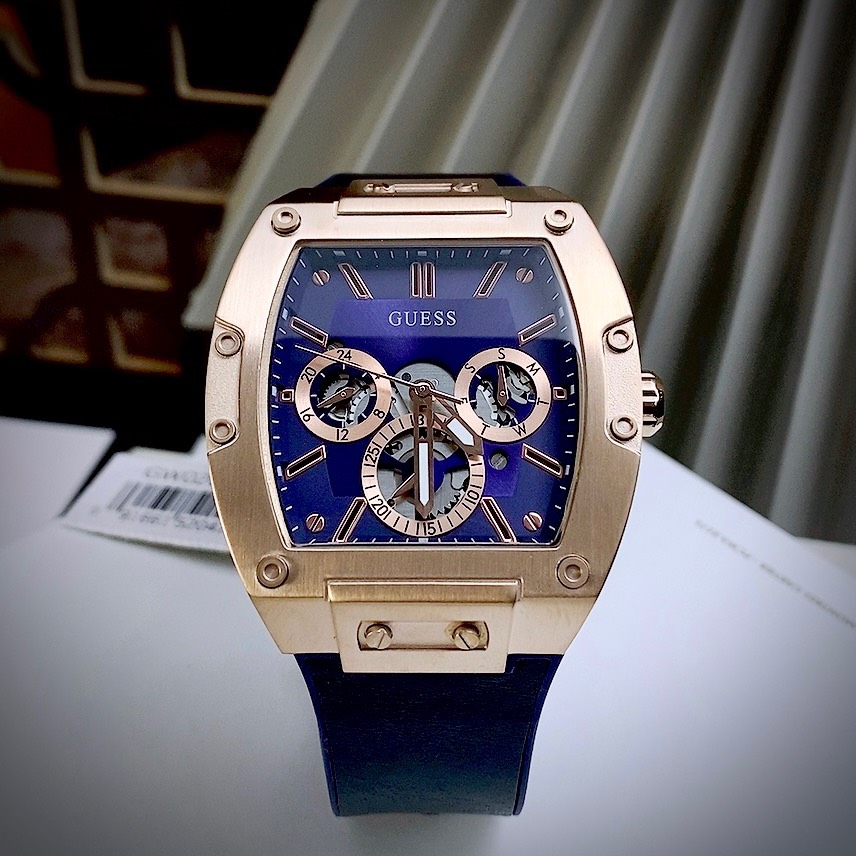 Đồng hồ Guess nam dây Silicon GW0202G1 Like auth 43mm