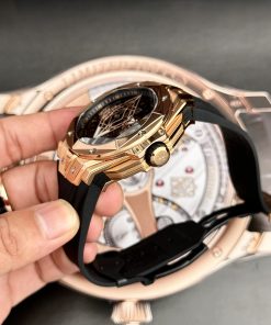 Đồng hồ Hublot Big Bang Sang Bleu II King Gold màu đen Rep 11 45mm (1)