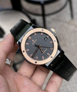Đồng hồ Hublot chế tác Classic Fusion Ceramic demi mặt carbon JJZ 42mm (1)