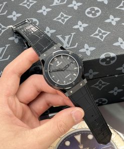 Đồng hồ Hublot chế tác Classic Fusion Ceramic mặt carbon nhà máy JJZ 42mm (2)