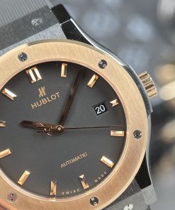Đồng hồ Hublot chế tác Classic Fusion gốm đen demi vàng hồng JJZ 42mm (1)
