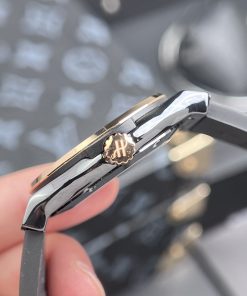 Đồng hồ Hublot chế tác Classic Fusion gốm đen demi vàng hồng JJZ 42mm (1)