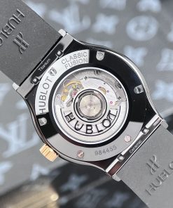 Đồng hồ Hublot chế tác Classic Fusion gốm đen demi vàng hồng JJZ 42mm (1)