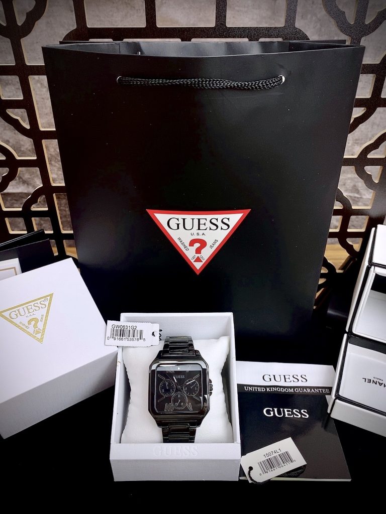Đồng hồ Like auth Guess nam Integrity GW0631G1 Full Black 42mm
