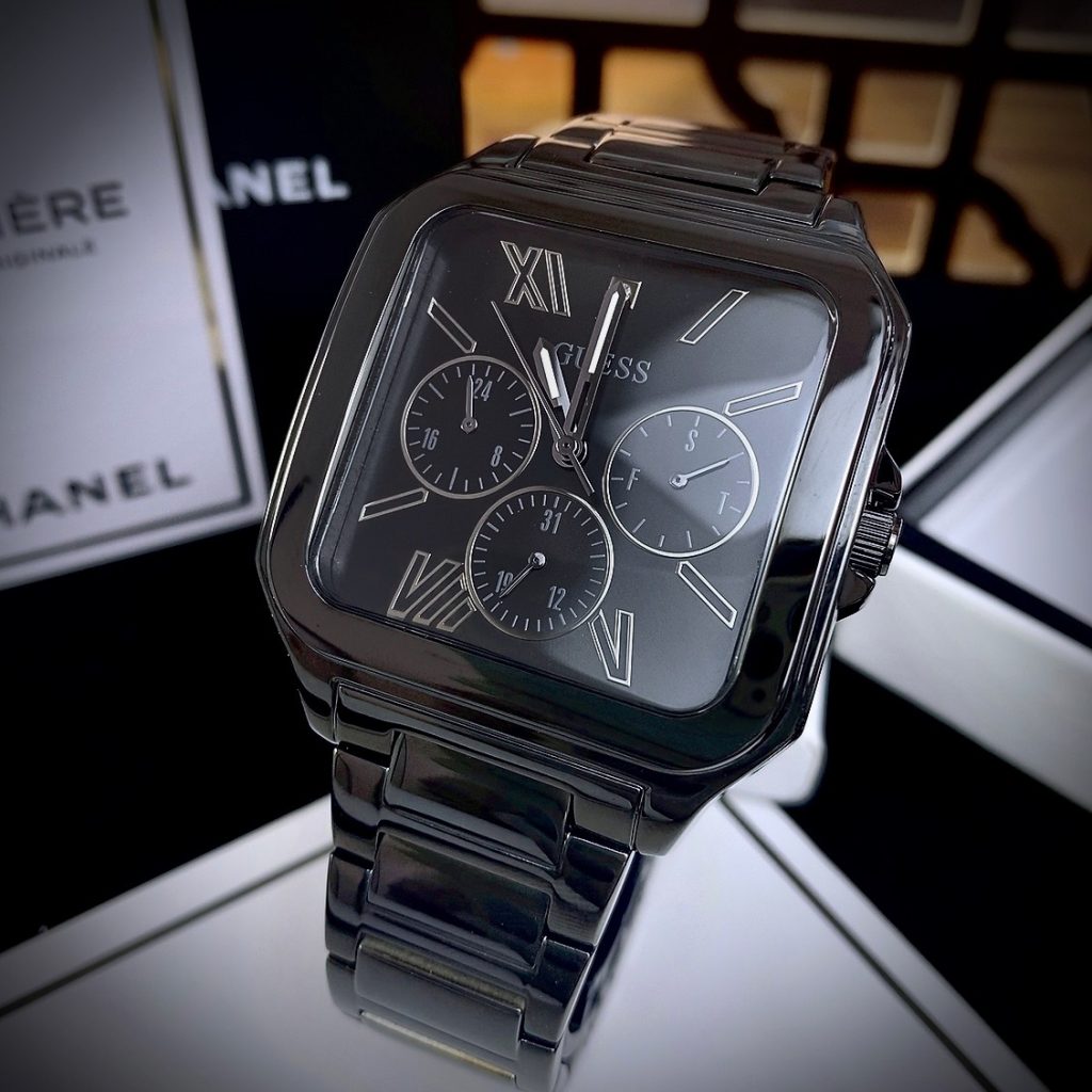 Đồng hồ Like auth Guess nam Integrity GW0631G1 Full Black 42mm