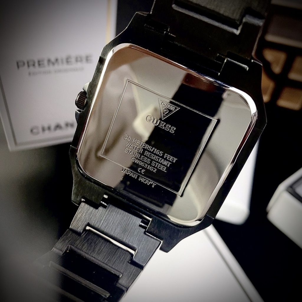 Đồng hồ Like auth Guess nam Integrity GW0631G1 Full Black 42mm