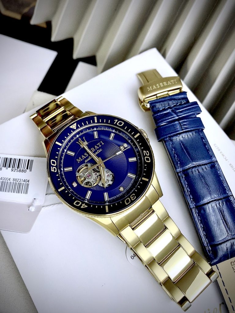 Đồng hồ Maserati Sfida Limieted Edition nam lộ cơ R8823140004 Rep 11 44mm