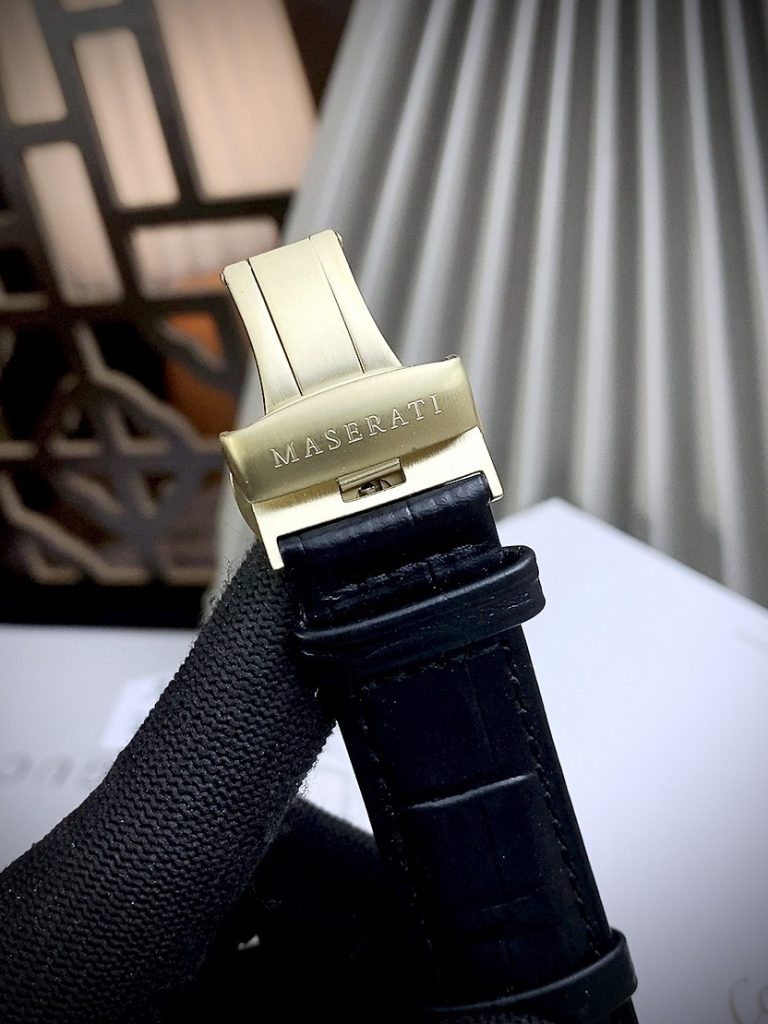 Đồng hồ Maserati Sfida Limited Edition nam màu Vàng Gold R8823140003 Fake cao cấp 44mm