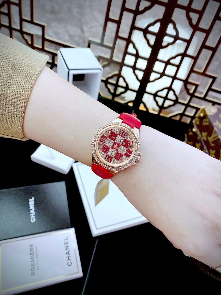 Đồng hồ Michael Kors Limited Edition Camille nữ dây da Like Auth 33mm