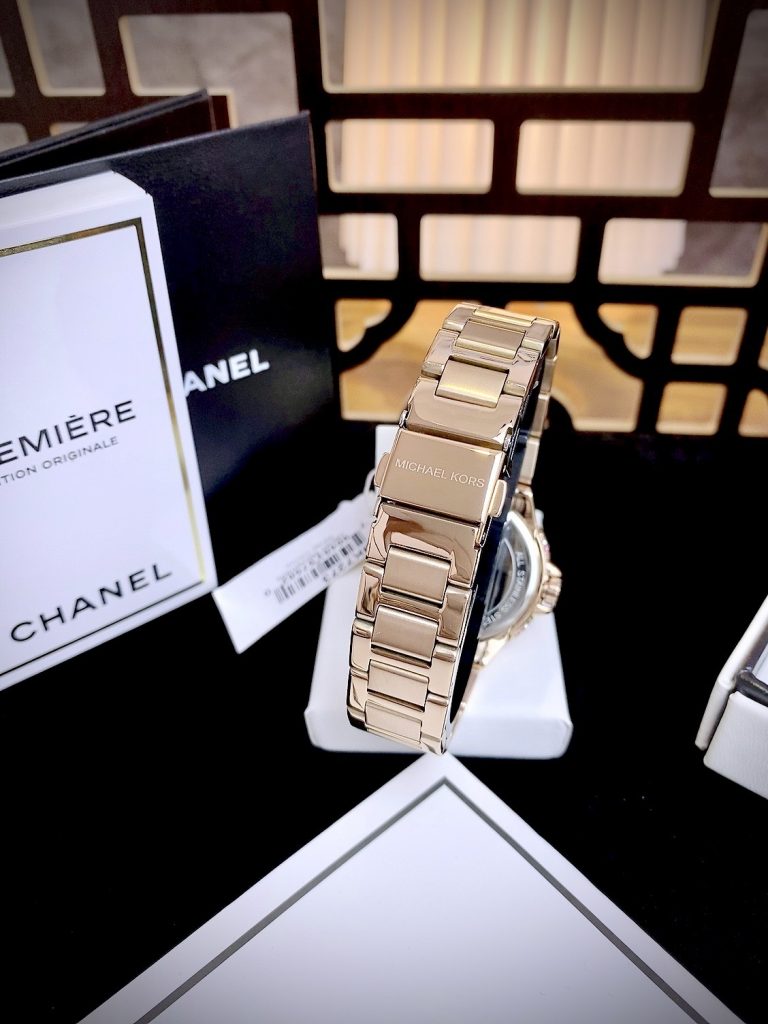 Đồng hồ Michael Kors Mini-Camille Multifunction nữ dây kim loại Mk7273 Like auth 33mm