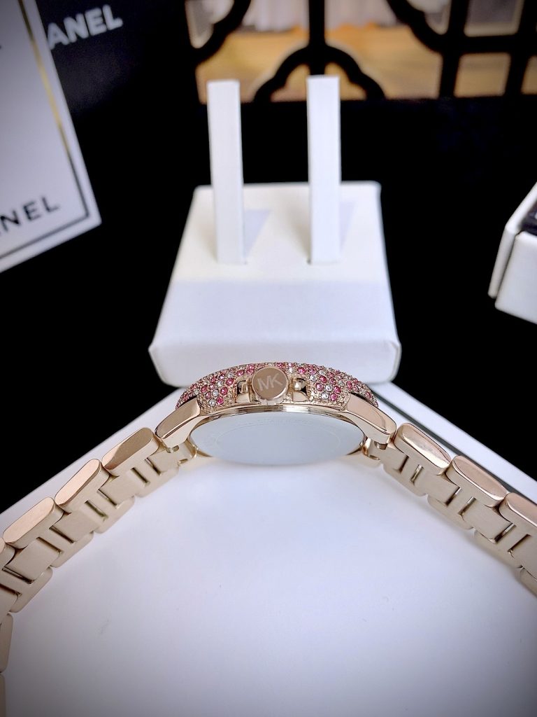 Đồng hồ Michael Kors Mini-Camille Multifunction nữ dây kim loại Mk7273 Like auth 33mm