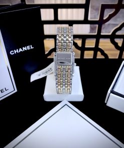 Đồng hồ Michael Kors Mini Emery Tri-Tone nữ dây kim loại Mk4744 Like auth 27x34mm