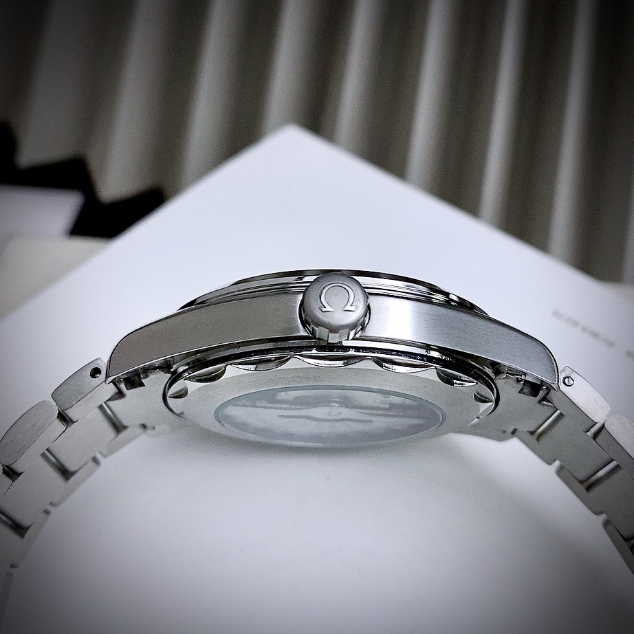 Đồng hồ Omega Aqua Terra Chronometer nam màu xanh Blue Super Fake 41mm