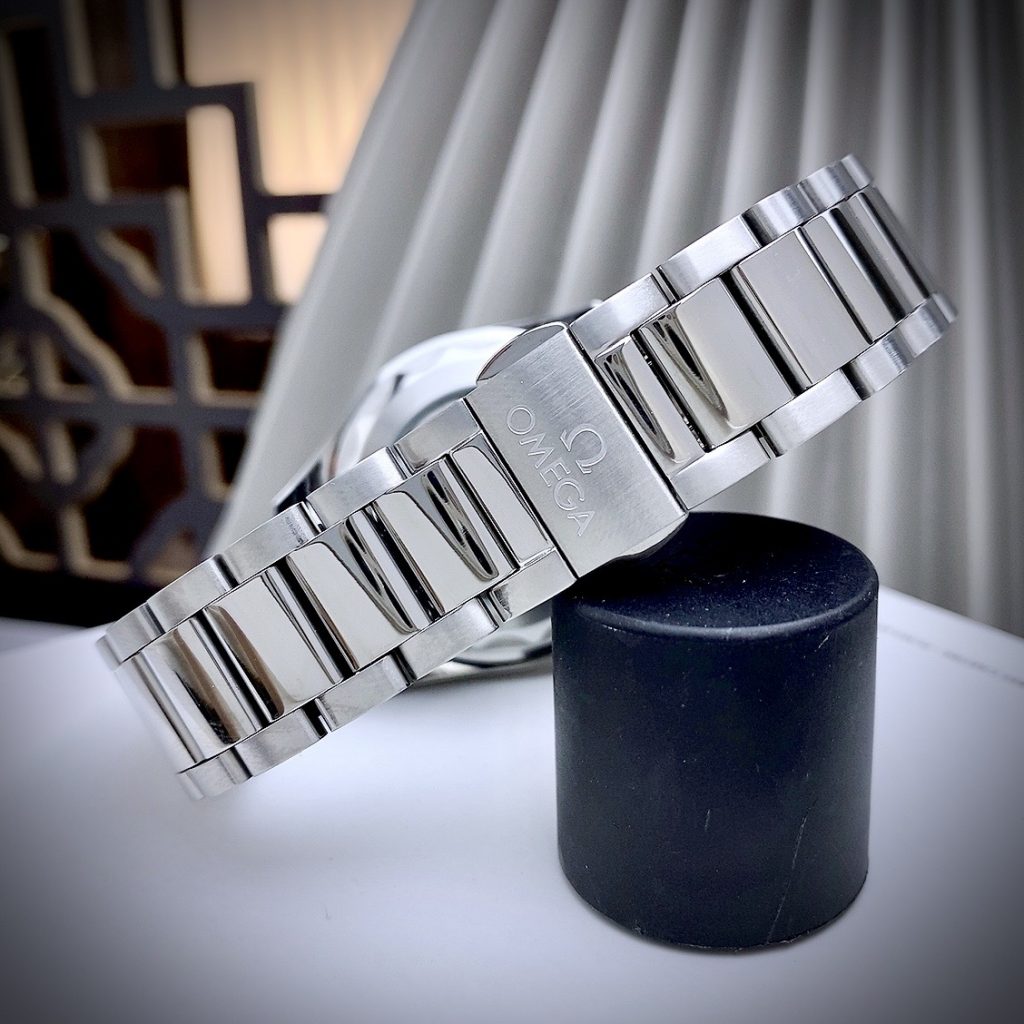 Đồng hồ Omega Aqua Terra Chronometer nam màu xanh Blue Super Fake 41mm