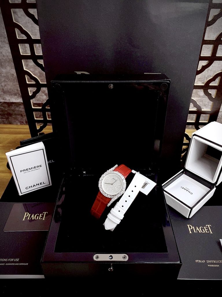 Đồng hồ Piaget Limelight nữ đính đá tặng kèm dây da Like Auth 32mm