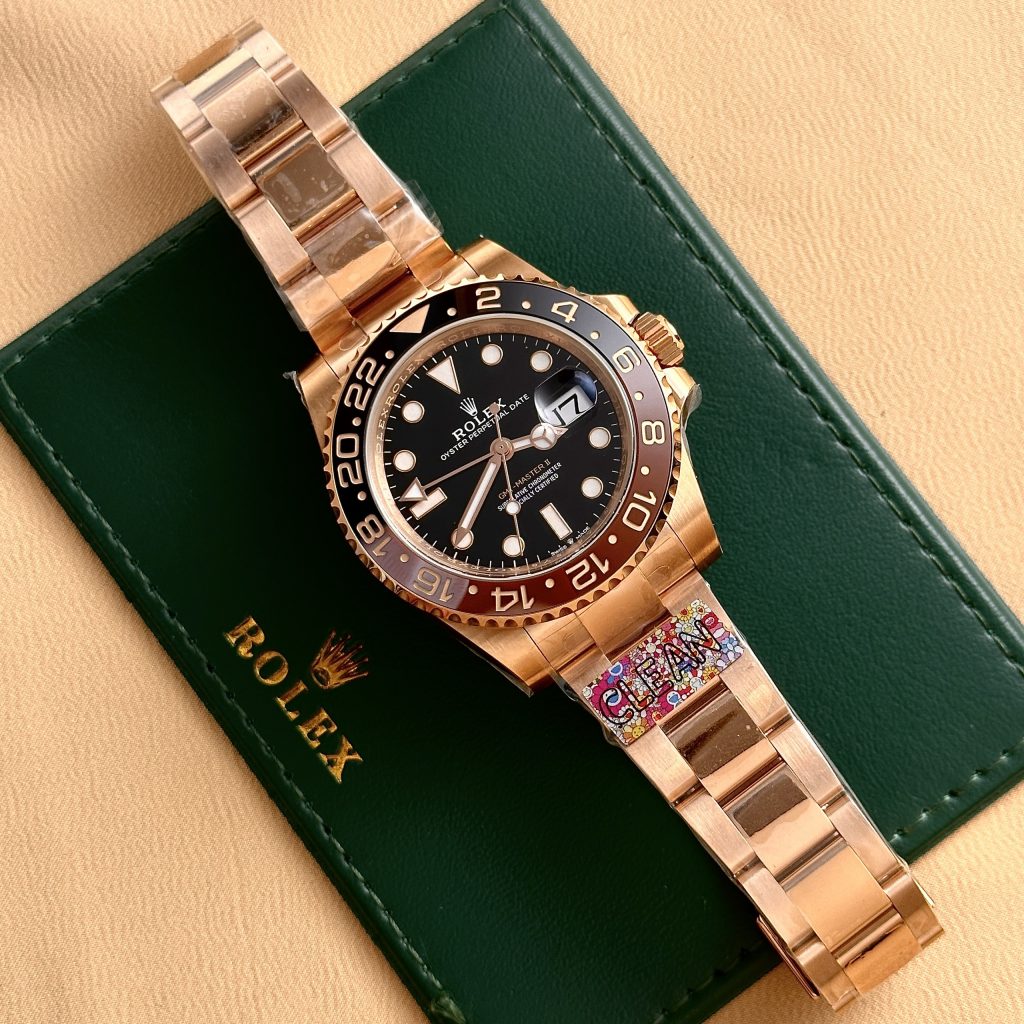 Đồng hồ Rolex Rep 11 GMT-Master II Root Beer cao cấp Clean Factory (9)