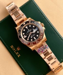 Đồng hồ Rolex Rep 11 GMT-Master II Root Beer cao cấp Clean Factory (9)
