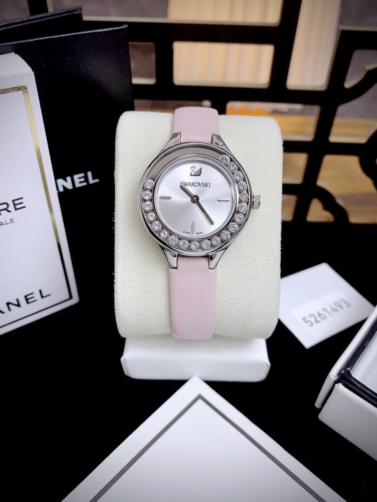 Đồng hồ Swarovski Lovely Crystals 5261493 nữ dây da Like auth 31mm