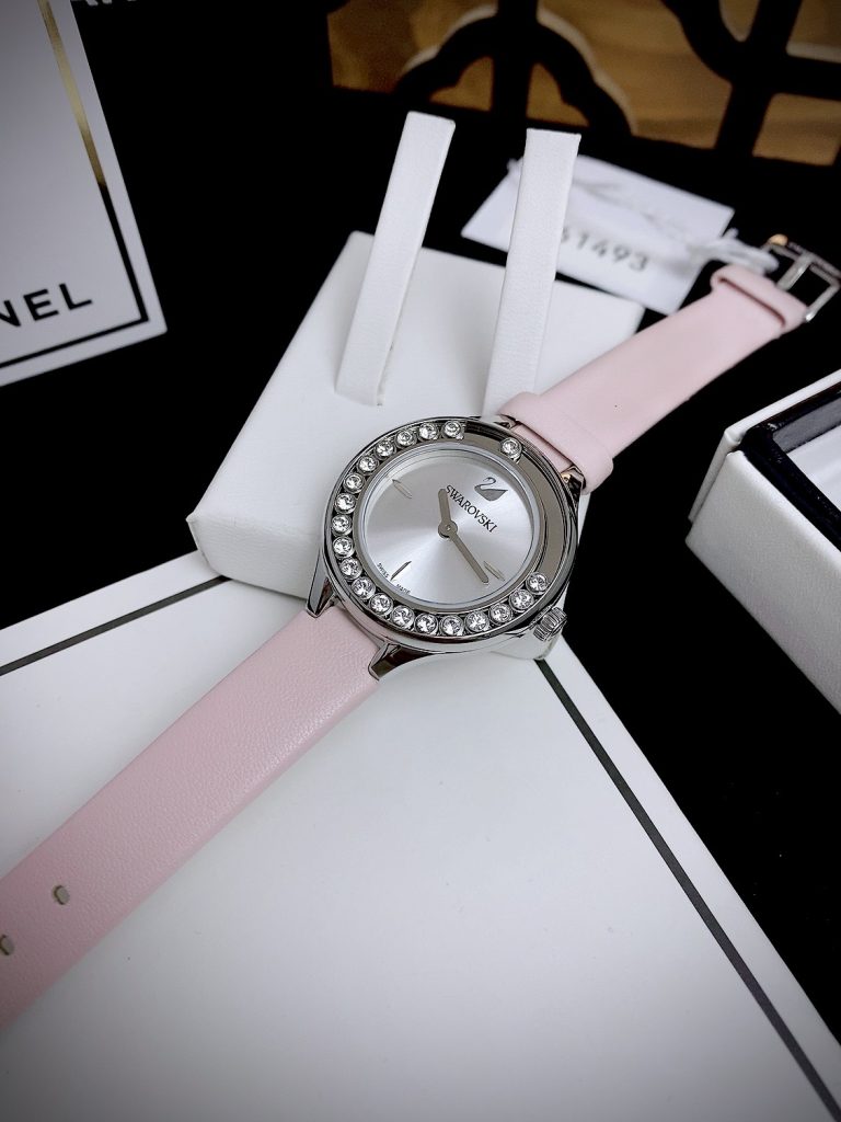 Đồng hồ Swarovski Lovely Crystals 5261493 nữ dây da Like auth 31mm
